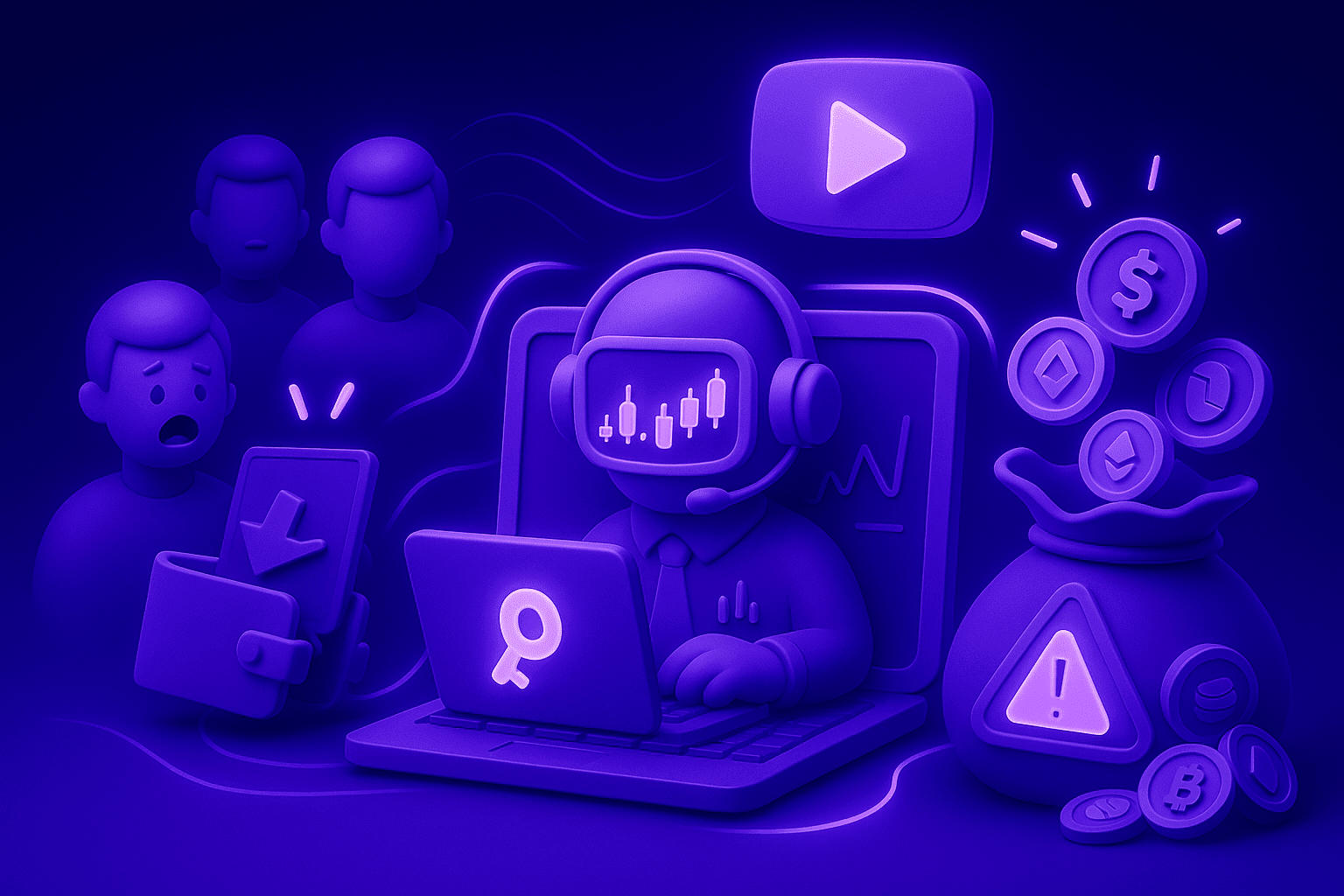 AI-трейдинг-боты на YouTube украли $1 млн