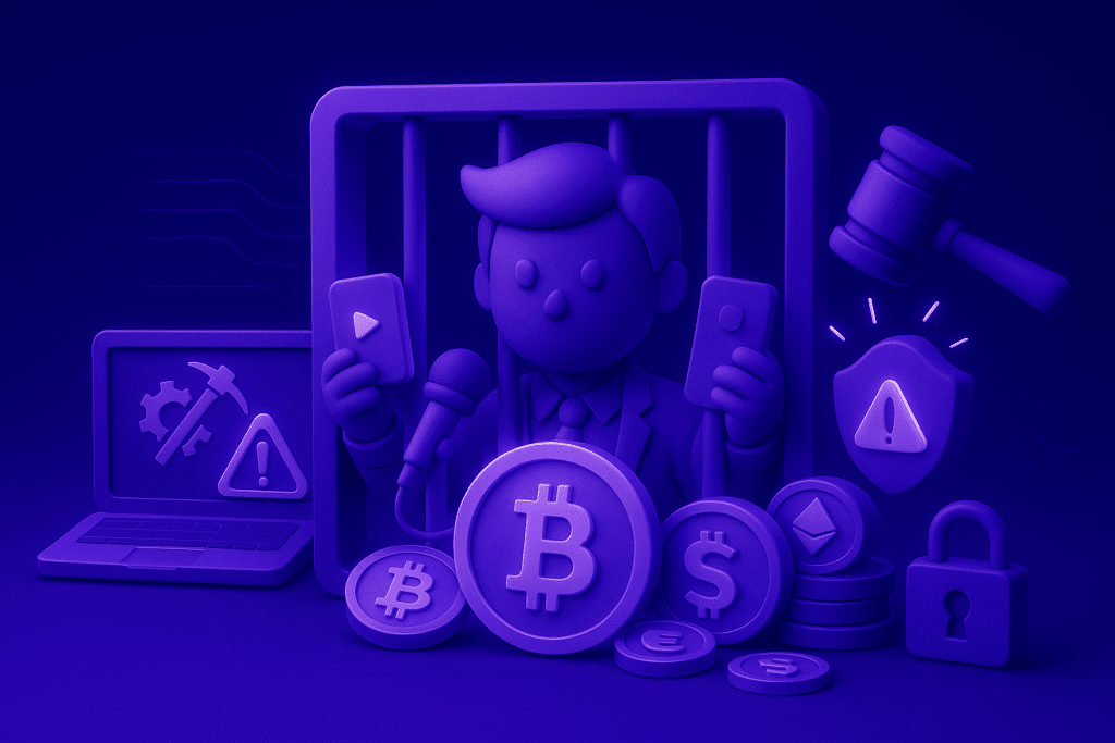 » Crypto Influencer CP3O Jailed for $3.5M Cryptojacking