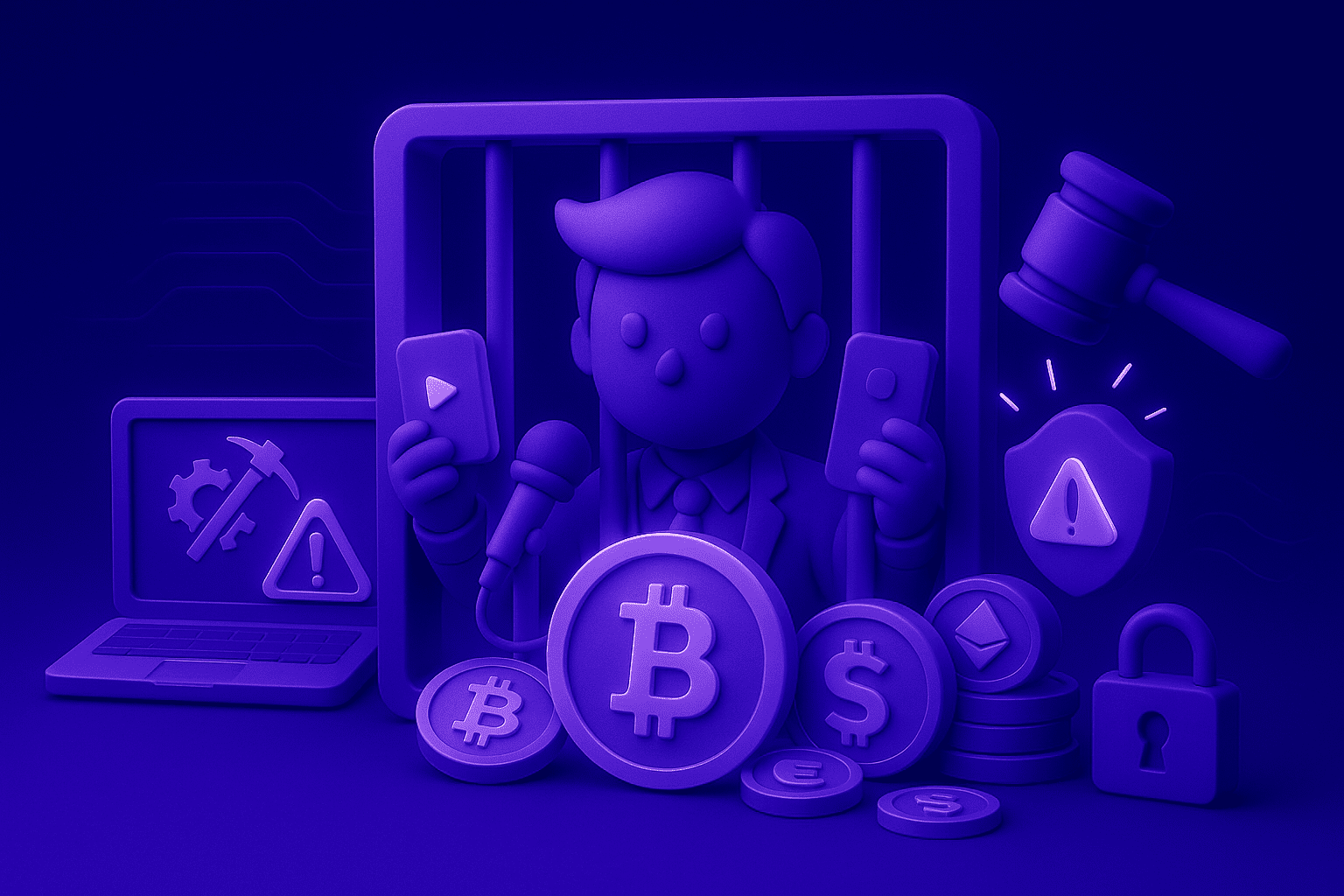 Crypto Influencer CP3O Jailed for $3.5M Cryptojacking