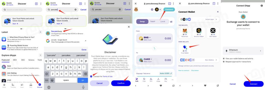DApp Browser Trust Wallet