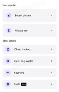 Recovery Trust Wallet