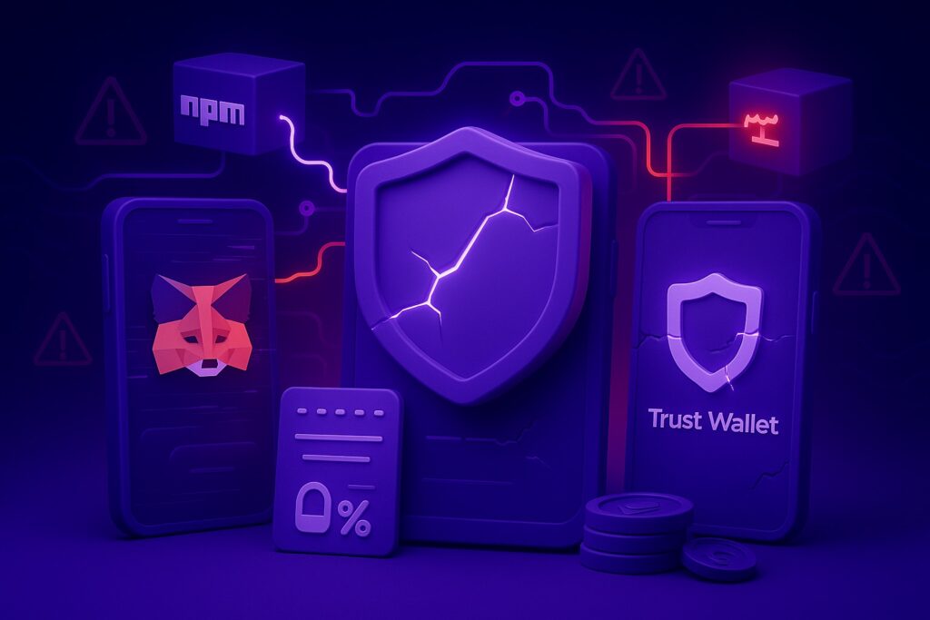 Metamask and trust wallet at risk: massive npm breach exposes millions of users