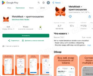 Как установить и настроить MetaMask Установка на смартфон (мобильное приложение)