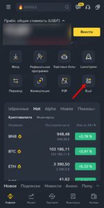 Криптодепозиты Earn Binance