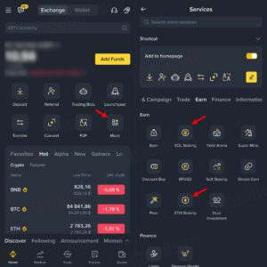 How to Stake ETH / SOL on Binance (CeFi)