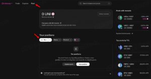 Как добавить ликвидность в пул Uniswap