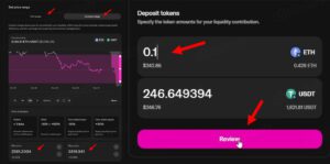Как добавить ликвидность в пул Uniswap